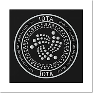 IOTA Crypto Coin Posters and Art